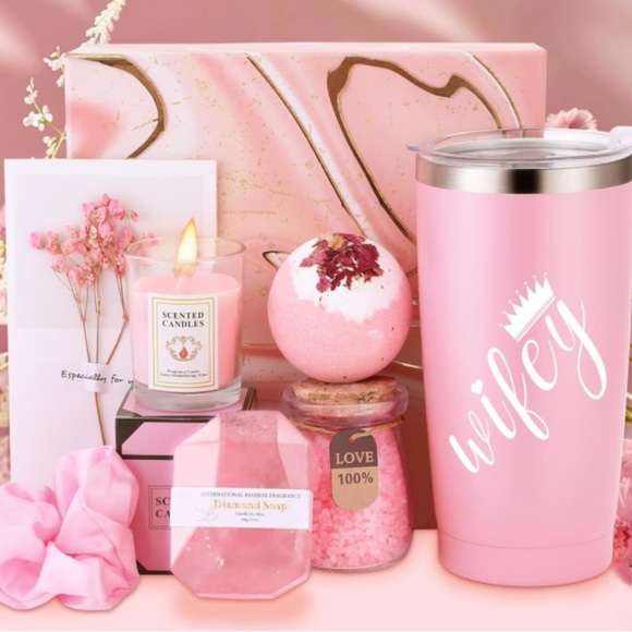 Women Spa Gift Wifey/Birthday/Mothers Day/Anniversary Basket/ Box Set | NEW/NIB - Picture 1 of 9
